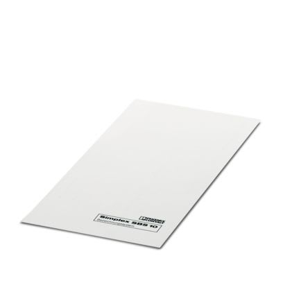 PHOENIX CONTACT - PHC1007248 SBS10:UNBEDRUCKT Foglio di siglatura