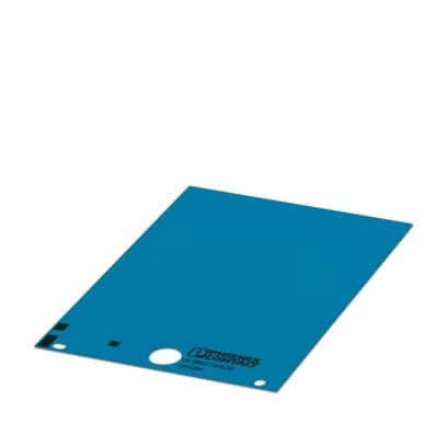 PHOENIX CONTACT - PHC1014296 US-EMLF (104X70) BU TARGHETTA IN PLASTIC