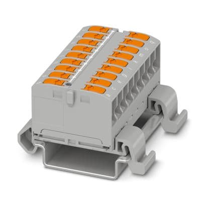 PHOENIX CONTACT - PHC1019537 PTVFIX 18X2,5-NS35A GY BLOCCO DISTRIB.