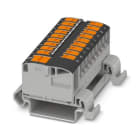 PHOENIX CONTACT - PHC1019562 PTVFIX 6/18X2,5-NS35A BK Blocco distrib.