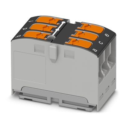 PHOENIX CONTACT - PHC1019656 PTVFIX 6X2,5-G BK Blocco distrib.