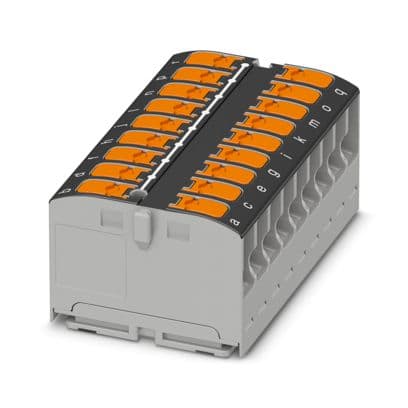 PHOENIX CONTACT - PHC1019581 PTVFIX 18X2,5 BK BLOCCO DISTRIB.