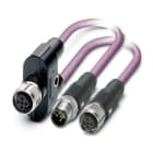 PHOENIX CONTACT - PHC1436039 SAC-5PY-F/2X 1,0-920-MS-FS CAVO Y