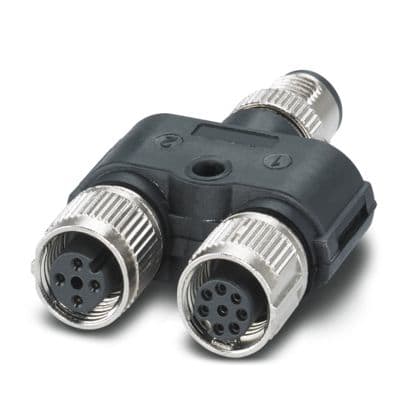 PHOENIX CONTACT - PHC1054338 SAC-8PY-M/2XF BK 1-PSR CONNETTORI AD Y