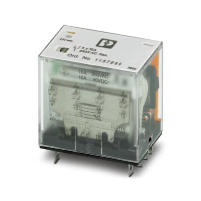 PHOENIX CONTACT - PHC1157980 REL-PR-BL- 24DC/4X21 RELE SINGOLO