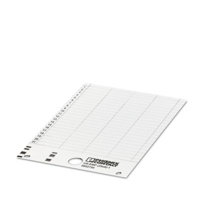 PHOENIX CONTACT - PHC0802755 US-EMP (25X6)-1 CUS Cartellino ad innest