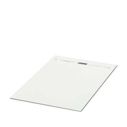 PHOENIX CONTACT - PHC0803883 SK U/2,8 WH:UNBEDRUCKT Scheda di siglatu