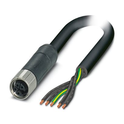PHOENIX CONTACT - PHC1414788 SAC-5P- 3,0-PUR/M12FSK PE CAVO SENS/ATT