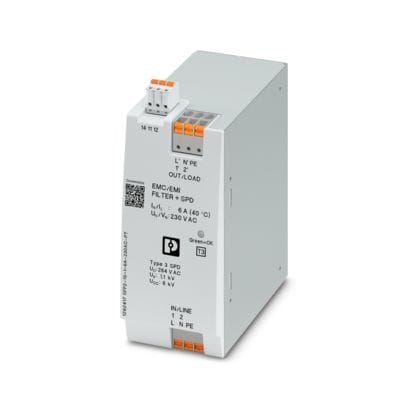 PHOENIX CONTACT - PHC1292417 SFP2-1S-1-6A-230AC-PT Filtro EMC+SPD