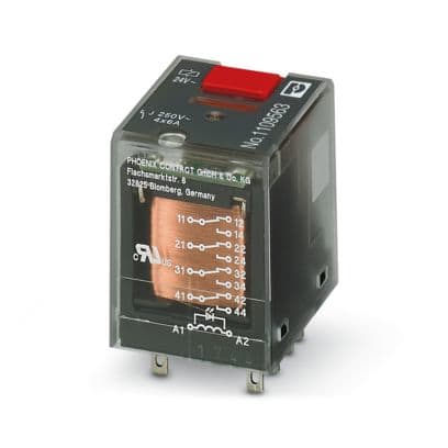 PHOENIX CONTACT - PHC1109563 REL-IR-BL/L- 24AC/4X21 Rele singolo
