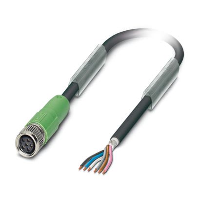 PHOENIX CONTACT - PHC1522406 SAC-6P- 3,0-PUR/M 8FS SH CAVO SENSORE