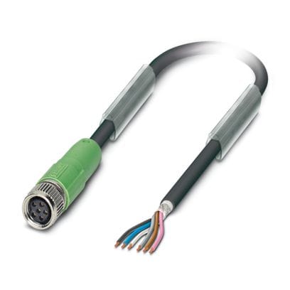 PHOENIX CONTACT - PHC1522406 SAC-6P- 3,0-PUR/M 8FS SH CAVO SENSORE