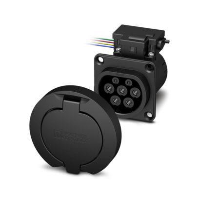 PHOENIX CONTACT - PHC1532126 EV-T2M3SO12-4P-R-B-SET SET SOCKET T2 BAS