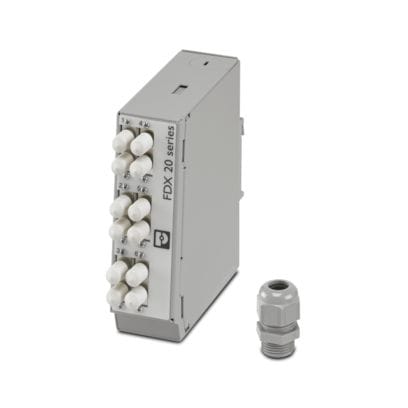 PHOENIX CONTACT - PHC1343383 FOC-FDX20-PP-STD6/STD6:ME-MM FIBRE OTTIC