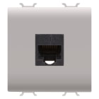 GEWISS - GEWGW13435 PRESA RJ45 - CATEGORIA 6 - UTP - 2 MODULI - NATURAL BEIGE SATINATO - CHORUSMART
