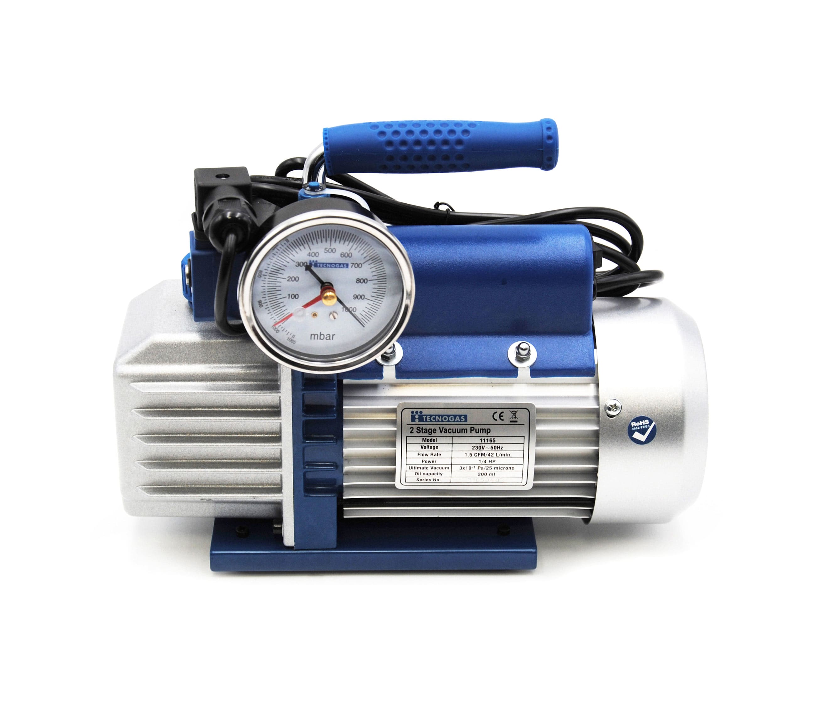 TECNOGAS SRL - TGS00000011165 POMPA PER VUOTO MOD. DS-1 LT/MIN 42 C/EL