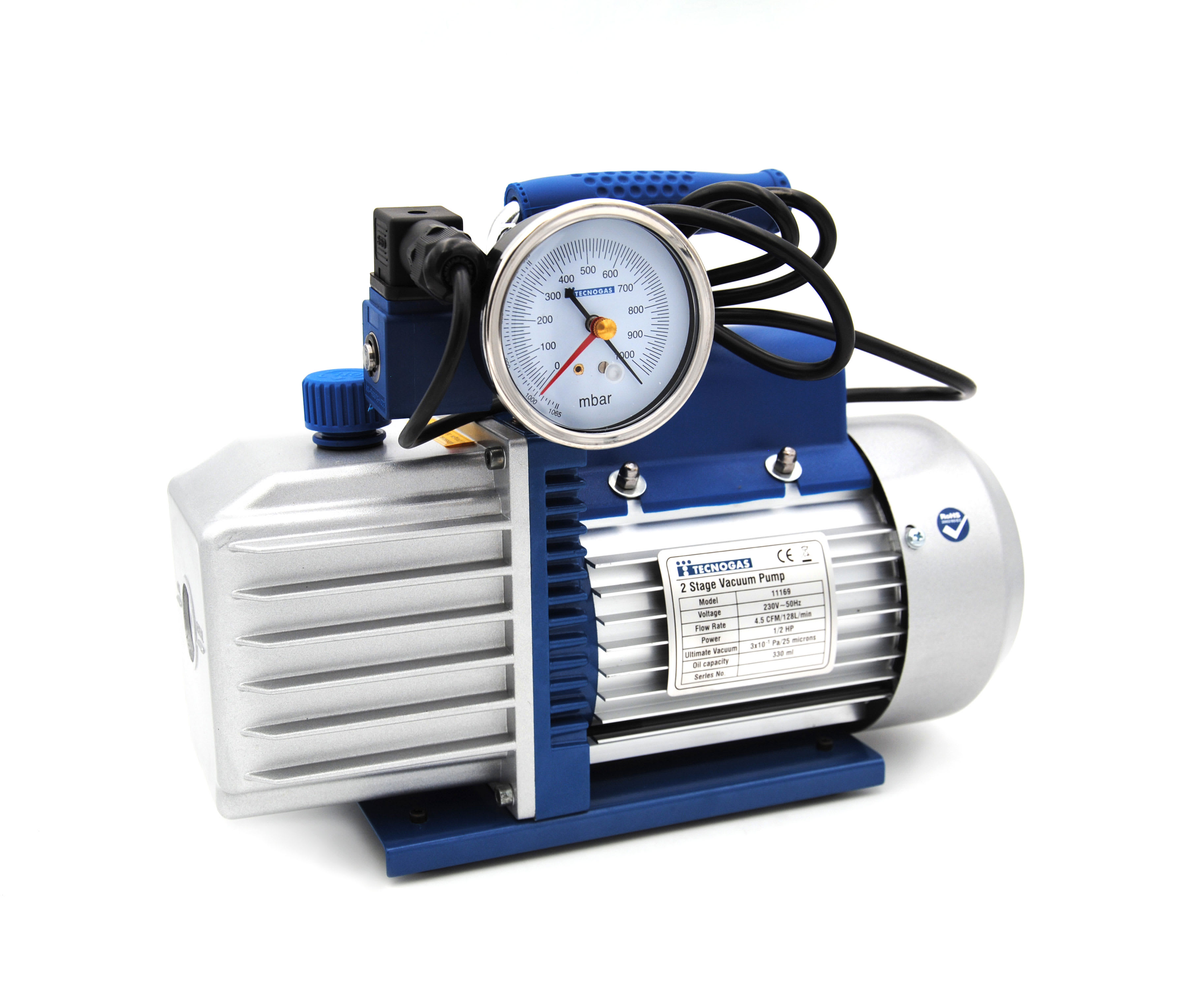 TECNOGAS SRL - TGS00000011169 POMPA PER VUOTO MOD. DS-3 LT/MIN 128 C/E