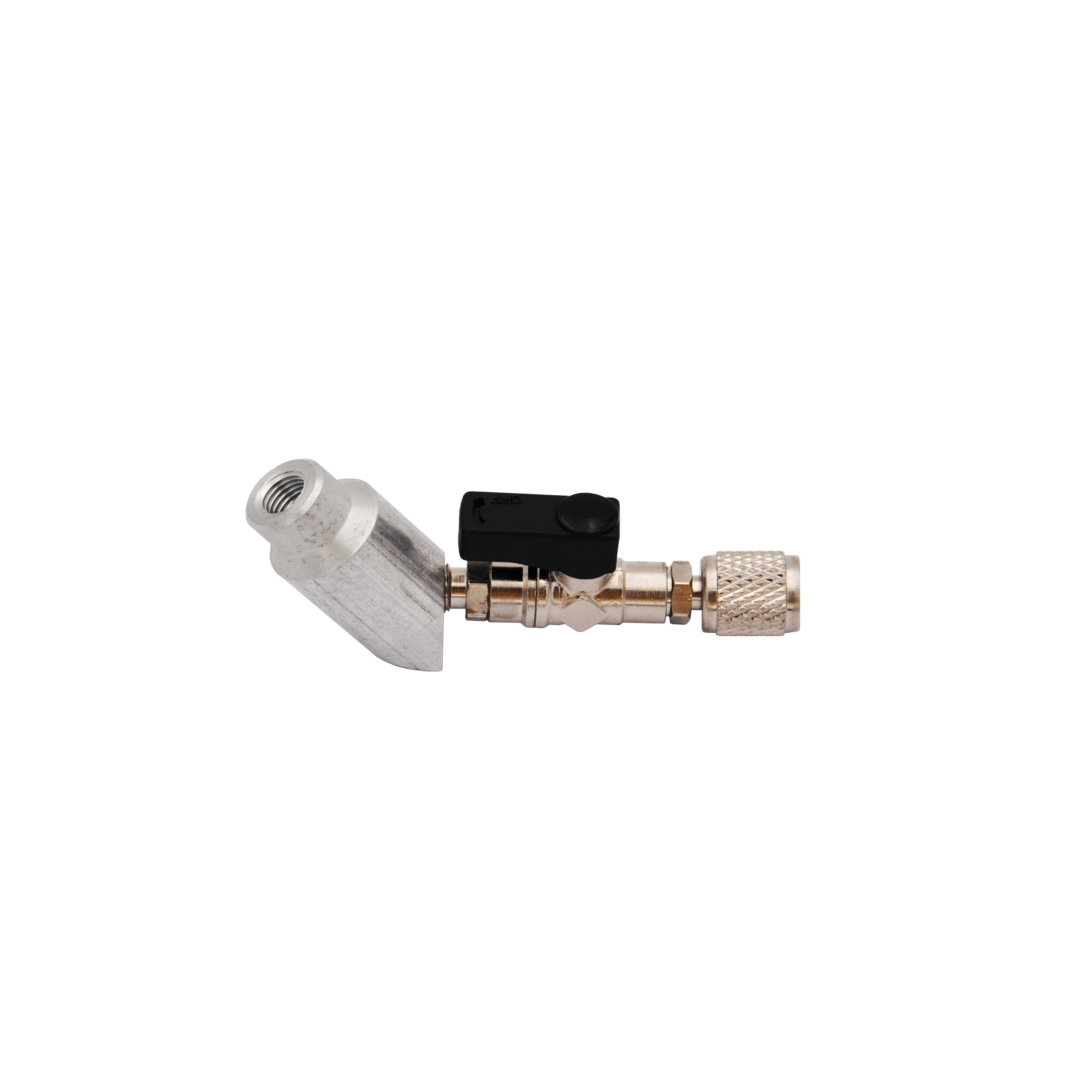 TECNOGAS SRL - TGS00000011460 RUBINETTO 1/4 SAE F.G. PER USCITA A 45°