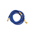 TECNOGAS SRL - TGS00000011492 TUBO FLESS. BLU 45° ATT. 1/4 SAE X1/4 SA