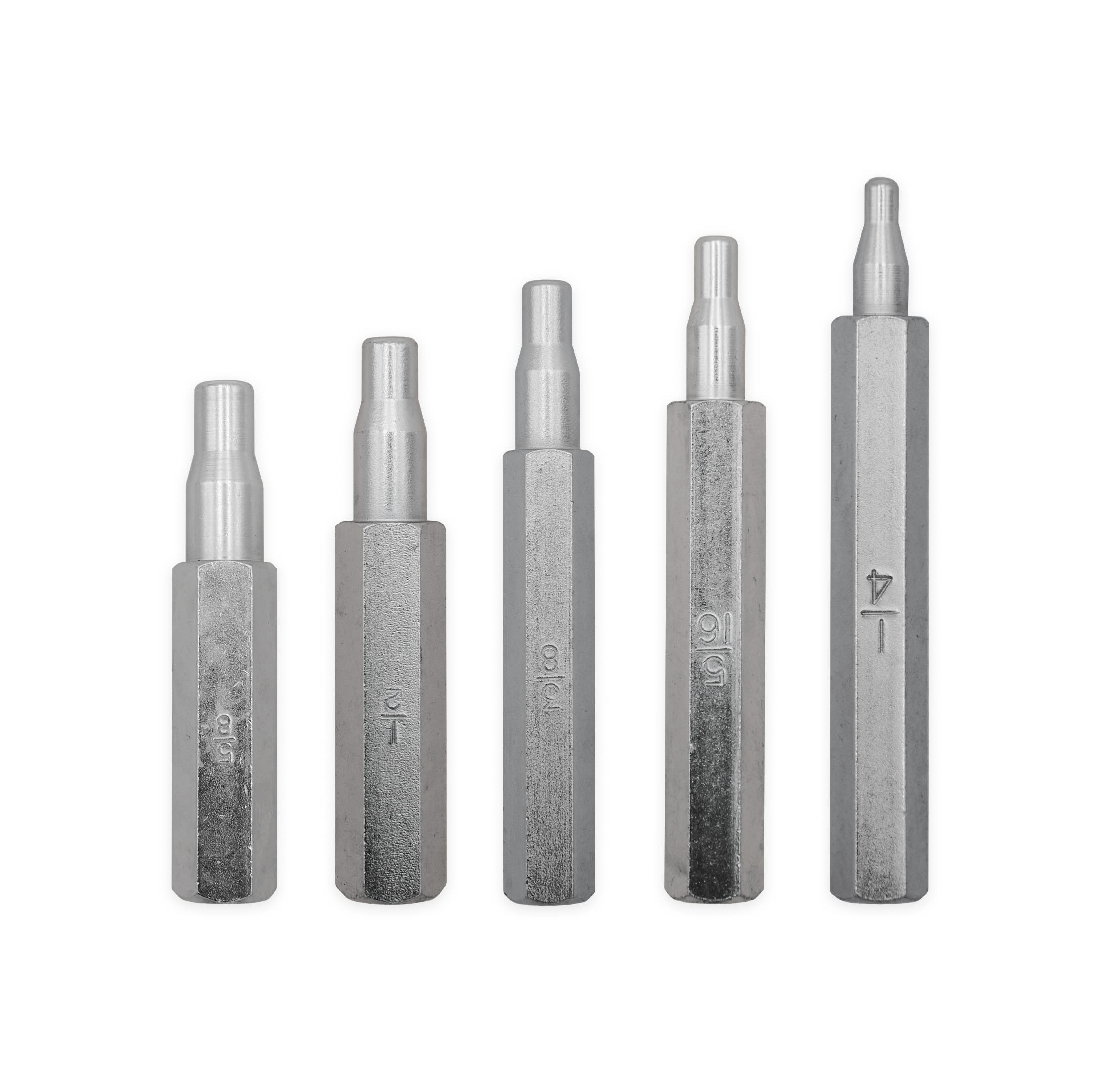 TECNOGAS SRL - TGS00000011514 KIT 5 PZ.PUNZONE ALLARGATUBO D=1/4>5/8