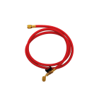 TECNOGAS SRL - TGS00000011664 TUBO FLESS. ROSSO ATT. 1/4 SAE X 5/16 45
