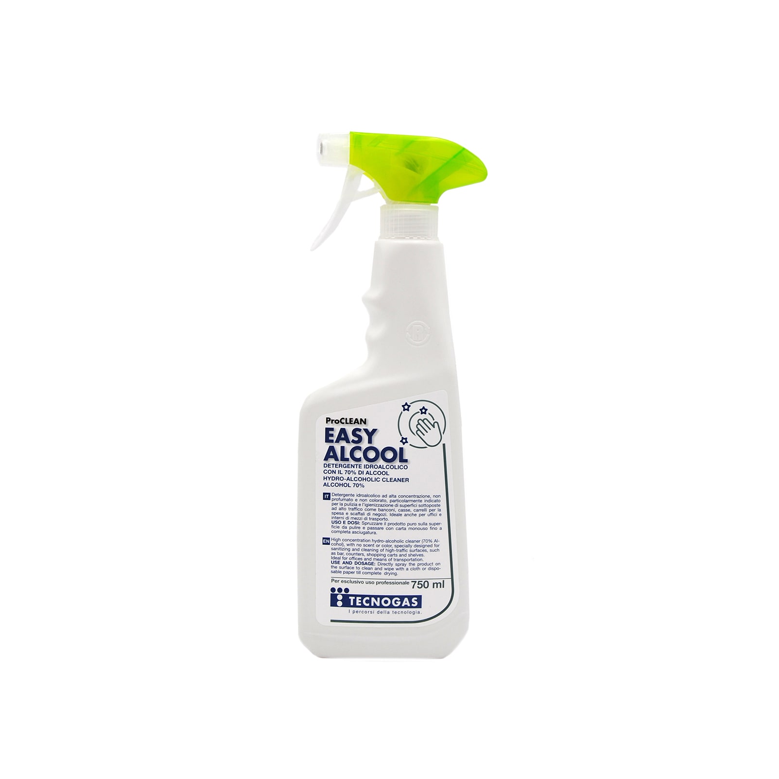 TECNOGAS SRL - TGS00000012015 EASY ALCOOL - DETERGENTE PRONTO ALL USO