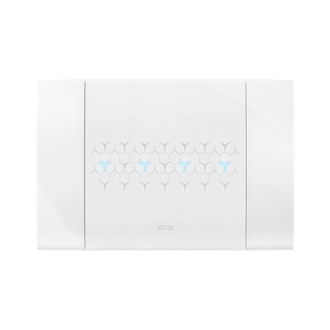AVE - AVE44PSMTC4B PLACCA SMART44 TOUCH METAL.BIANCO4M