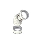 TECNOGAS SRL - TGS00000051100 CURVA COASSIALE 45° C/MANICOTTI E FASCET