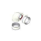 TECNOGAS SRL - TGS00000051101 CURVA COASSIALE 90° C/MANICOTTI E FASCET