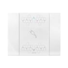 AVE - AVE44PSMTCS3B PLACCA SMART TOUCH44 SCIV.BIANCO 3M