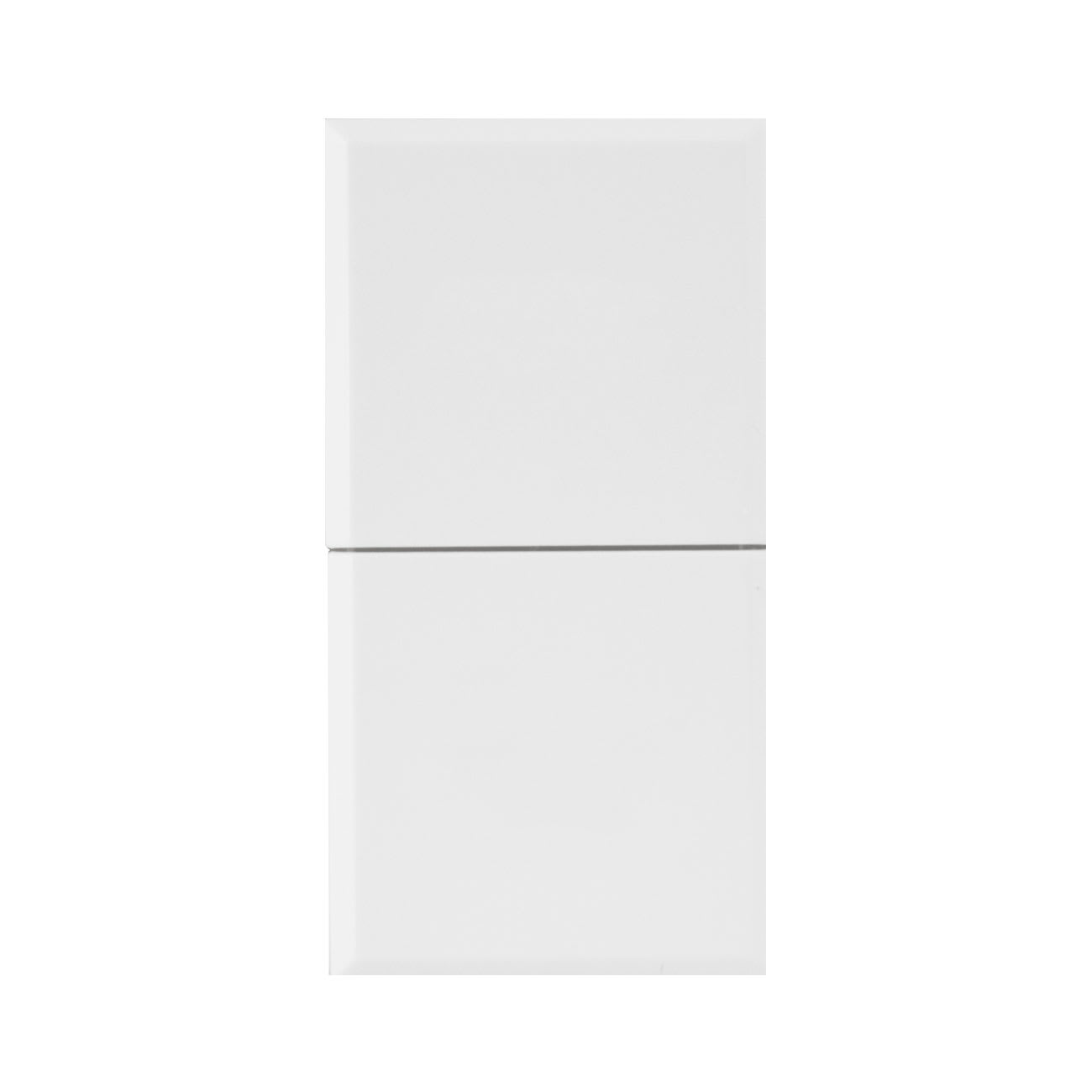 AVE - AVE446056 DOPPIO PULS.1PNA+1PNA 10A WHITEK 1M