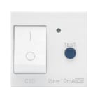AVE - AVE446062X10 INTER.MAGN.DIFF. 1P+N 10A WHITEK 2M