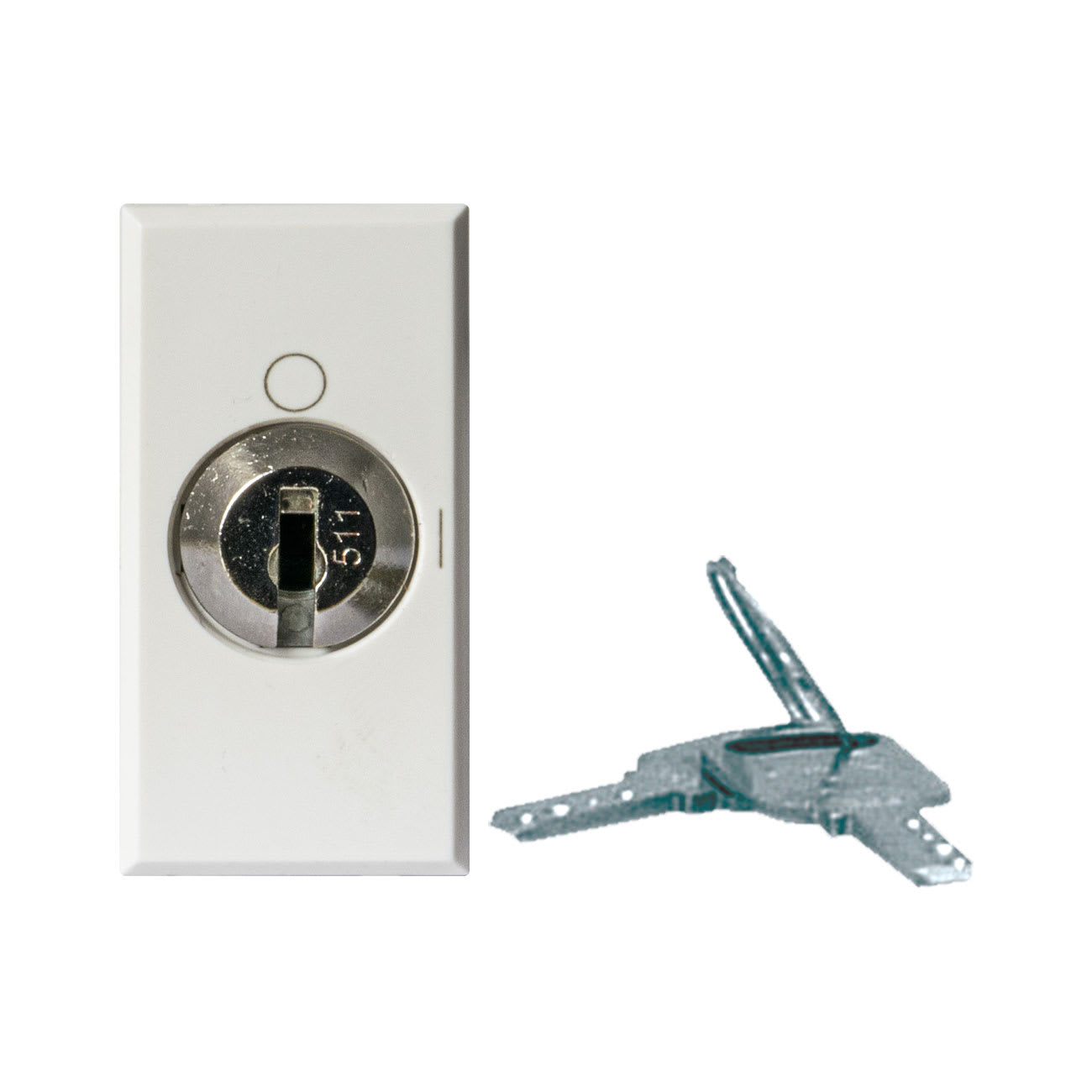 AVE - AVE446071EA INT.CHIAVE ESTR.AP.2P 10AX WHITEK1M