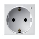 AVE - AVE446090S PRESA SCH. 2P+T 16A 250V WHITEK 2M