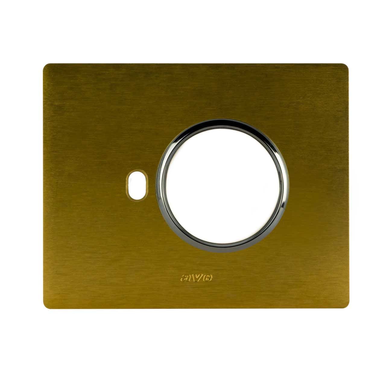 AVE - AVE44PANQ902BRZ PLACCA N.ST.ALL.BRONZO 1PRE.1COM 3M