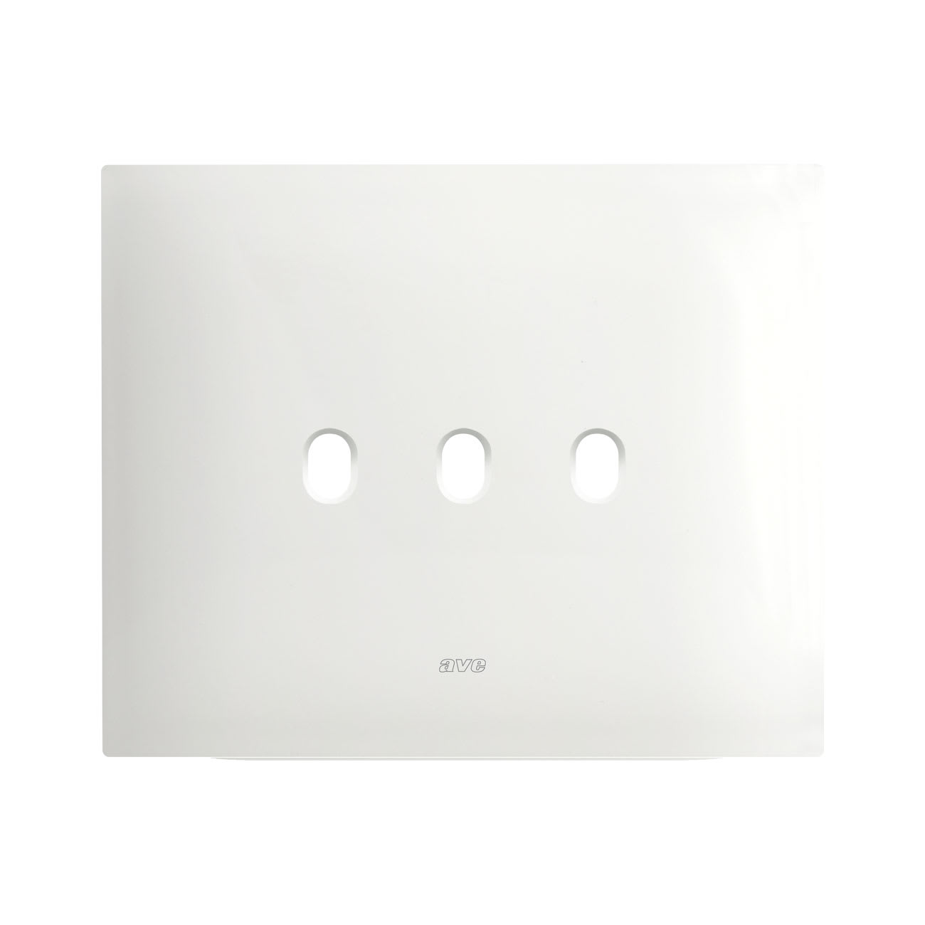 AVE - AVE44PSMN03BO PLACCA SMART NEWSTYLE 3COM BIANC.3M