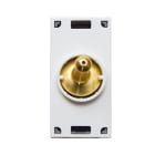 AVE - AVE444010OT/20A INTERRUTTORE LEV. OTTONE 2P 20AX 1M