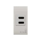 AVE - AVE441082USBCC ALIMENTATORE DOPPIA USB C DOMUS 1M