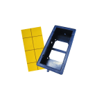 TECNOGAS SRL - TGS00000050455 VETRO SAFE-CRASH L.134 X H.300MM X CASS