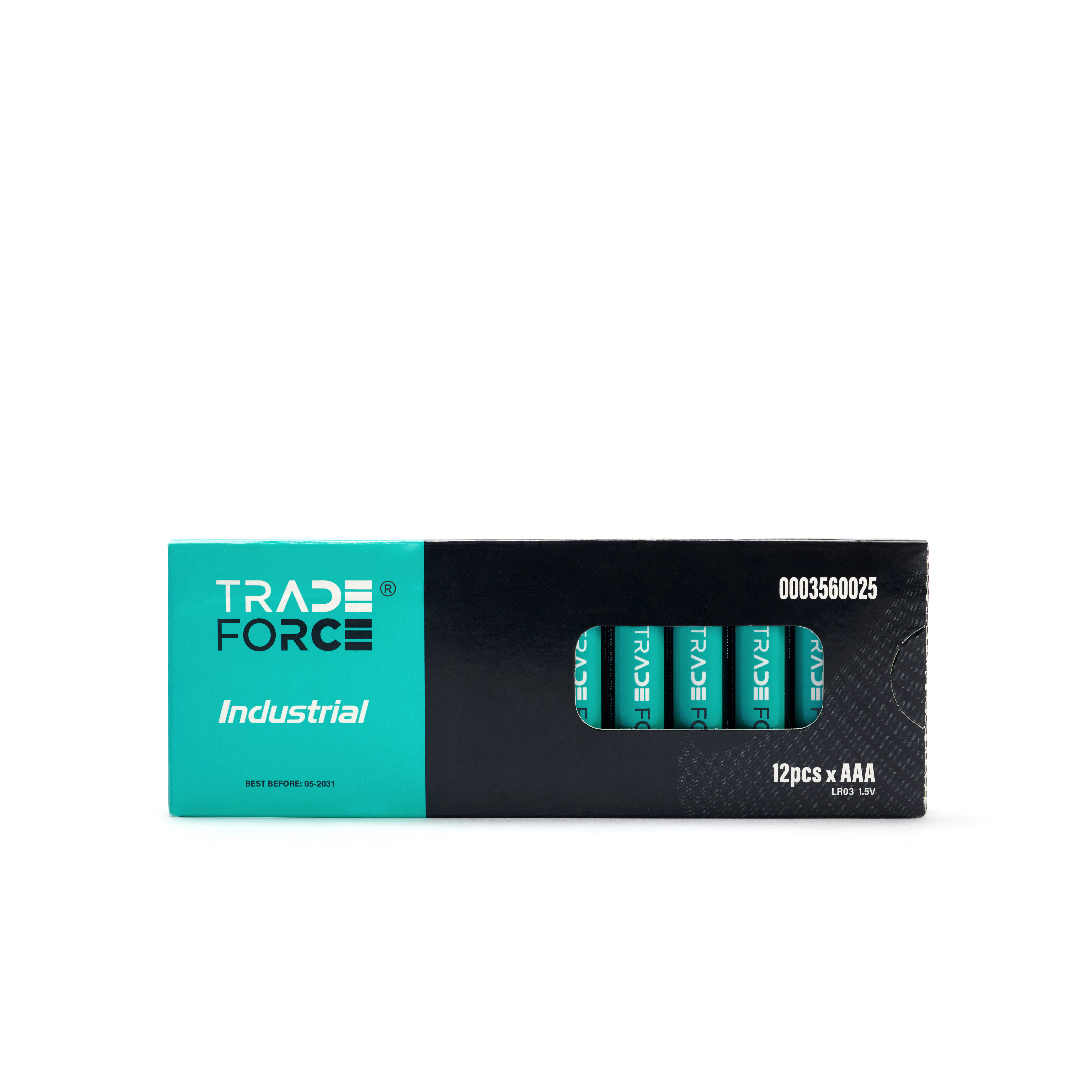 TRADEFORCE - TDM0003560025 BATTERIA ALCALINA LR03 AAA 1.5V - CF 12