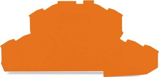 WAGO ITALIA SRL - WAG2002-2492 PIASTRA TERMINALE E INTERMEDIA SPESSA 0,