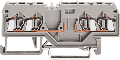 WAGO ITALIA SRL - WAG280-816 MORS BASE 4 CONDUTT GUIDADIN35X15 35X7,5