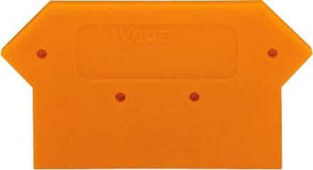 WAGO ITALIA SRL - WAG283-316 PIASTRA TERM INTERMEDIA SPESSORE 4MM GRI