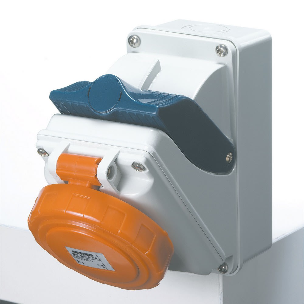 GEWISS - GEWGW66450 COMBIBLOC C.F.IP55 3P+N+T 16A 230V 9H