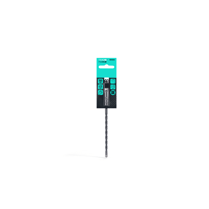 TRADEFORCE - TDM0009450054 Punta SDS-Plus carburo 5x160/110mm 4T