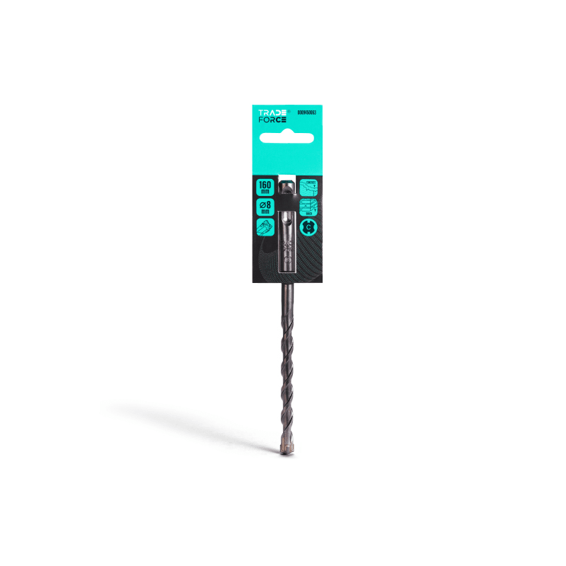 TRADEFORCE - TDM0009450063 Punta SDS-Plus carburo 8x160/110mm 4T