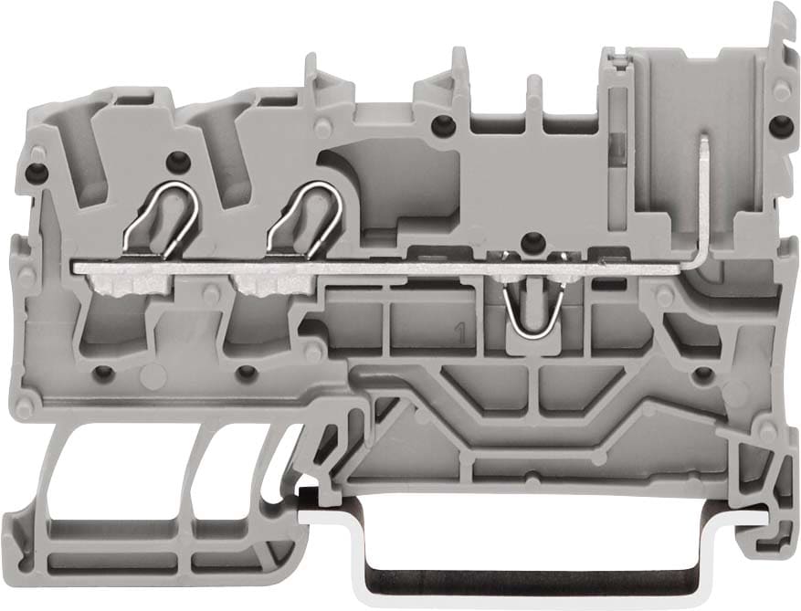 WAGO ITALIA SRL - WAG2022-1301 MOR.BASE2CONDUTTORI/1PIN2,5MM*2,GRIGI
