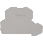 WAGO ITALIA SRL - WAG2000-2291 PIASTRA TERMINALE SPESSORE 0,7 MM GRIGIO