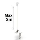 LINEA LIGHT (ILED) - ILDC-F100003 KIT SOSP. ROLLIP 35-MP WHITE