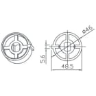 CAME SRL - CMC001YK4108 TONDO 61MM RINFORZATO 7MM CON CHIAVETTA